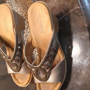 Gold sandles